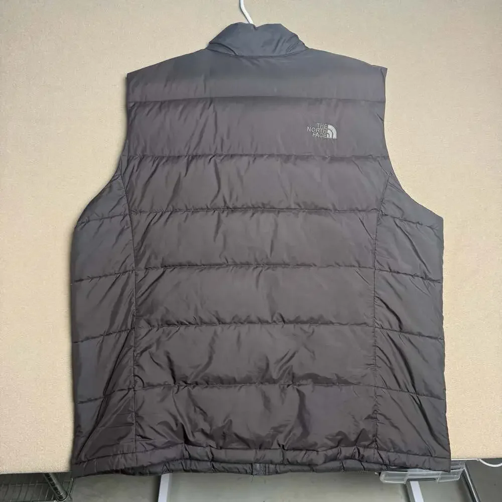 The North Face 550 Down Puffer Vest Black Men's Size XXL